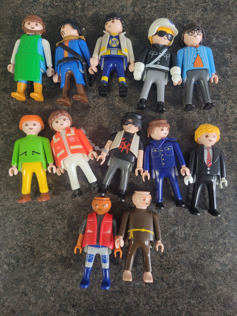 Lot Of 12 Playmobil Figures